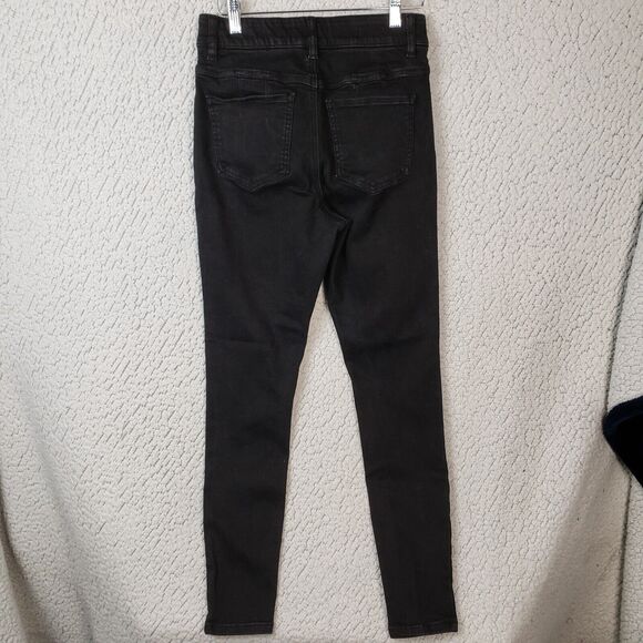 Tribal Sophia Curvy Jeans Womens 28 Black Stretch Denim - Picture 2 of 11